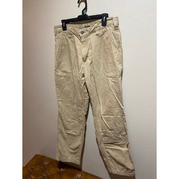 Khaki Carhartt Cargo Relaxed Fit 34x34 - Picture 2 of 6